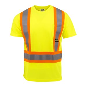 Radians ST11X Class 2 Short Sleeve Safety T-Shirt X-Back