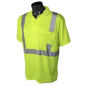  ST12 Class 2 High Visibility Safety Short Sleeve Polo
